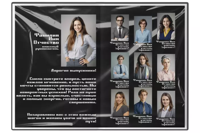 выпускной альбом пластик